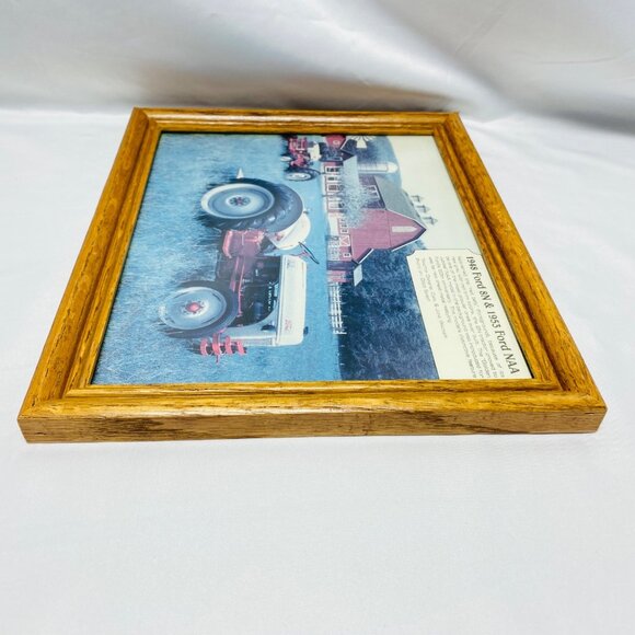 1948 Ford 8N & 1953 Ford NAA Wood Framed Photograph By Ozzie Sweet - Picture 10 of 10